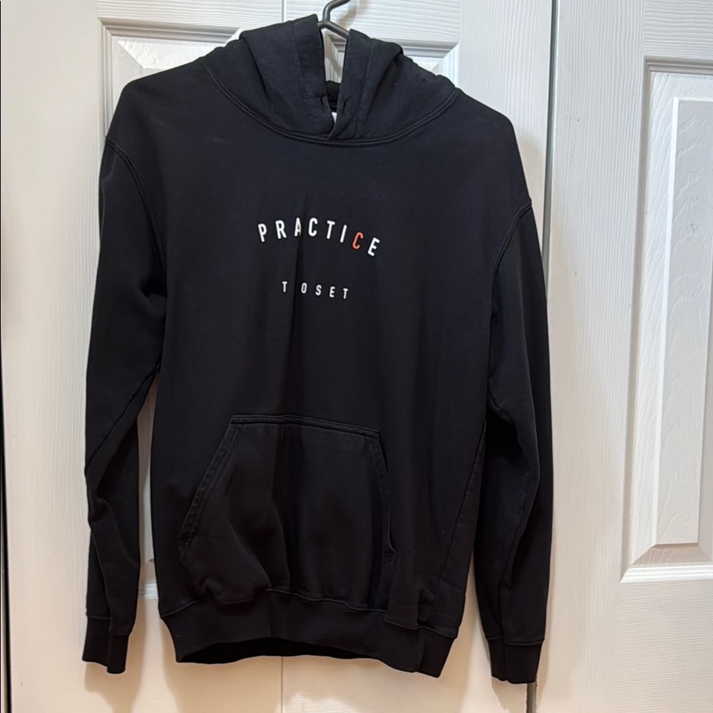 TwoSet Authentic Black Practice Hoodie
